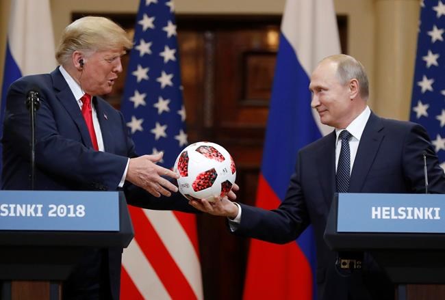 Putin soccer ball gift to Trump gets routine security check | iNFOnews.ca Putin soccer ball gift to Trump gets routine security check | iNFOnews.ca