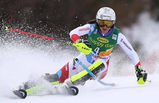 Olympic champ Shiffrin dominates slalom for 40th career win | iNFOnews.ca