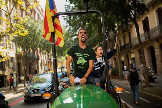 The Latest: Catalan leader rallies independence backers | iNFOnews.ca CP1947408740