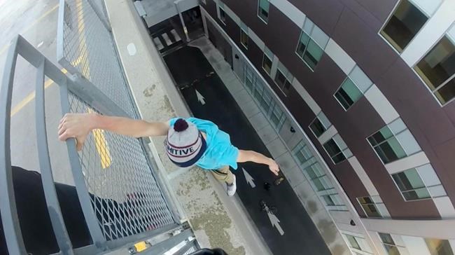 Gut-wrenching images of urban climber in Fredericton spark concern | iNFOnews.ca