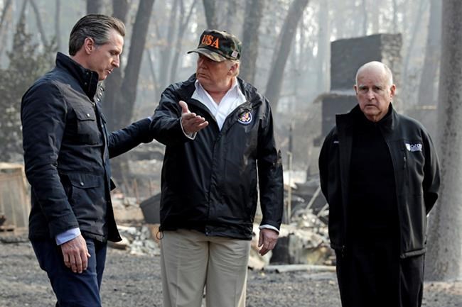 Trump, California spar over money for wildfire relief funds | iNFOnews.ca