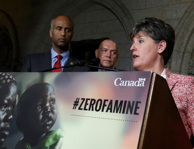 Federal government pledges to match donations, create famine relief fund | iNFOnews.ca
