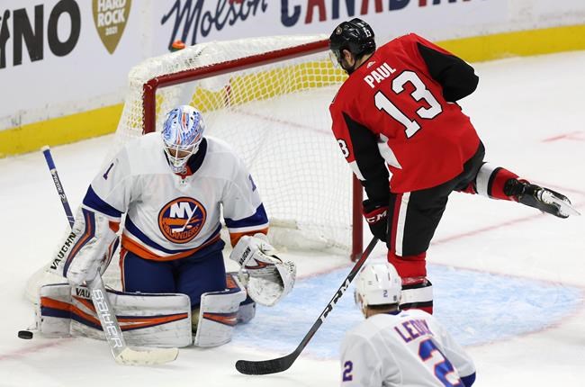 Nick Leddy's three-point effort leads Islanders over Senators 4-2 | iNFOnews.ca