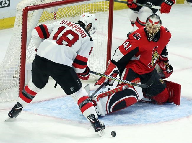 Matt Duchene's three-point night leads under-manned Senators past Devils 5-3 | iNFOnews.ca Matt Duchene's three-point night leads under-manned Senators past Devils 5-3 | iNFOnews.ca