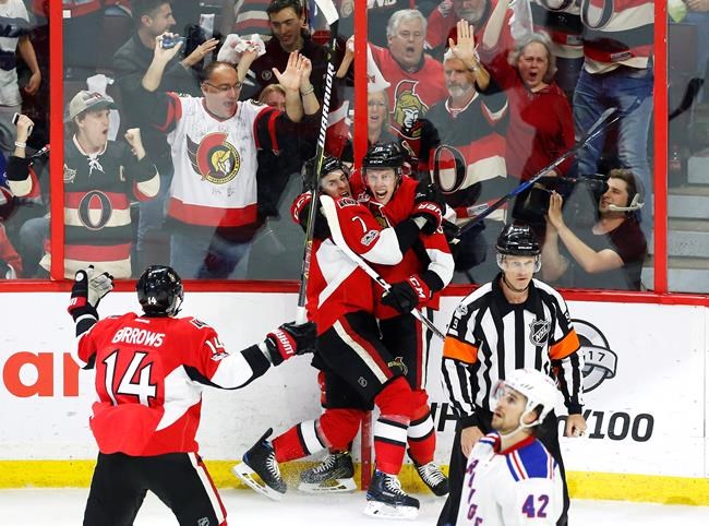 Plenty of empty seats at Senators-Rangers second round playoff series opener | iNFOnews.ca