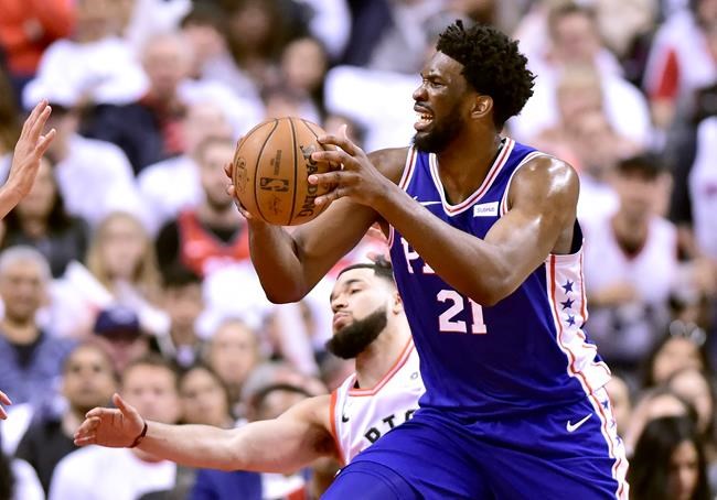 Philadelphia big man Joel Embiid survives stomach bug to help beat the Raptors | iNFOnews.ca
