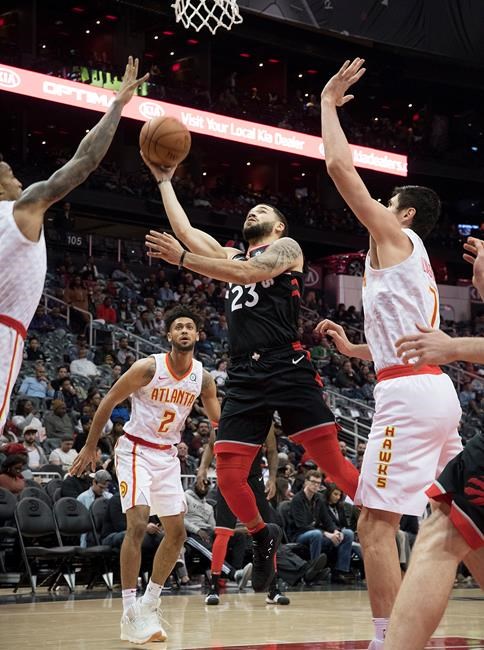 Raptors cruise to 112-78 win over Hawks | iNFOnews.ca