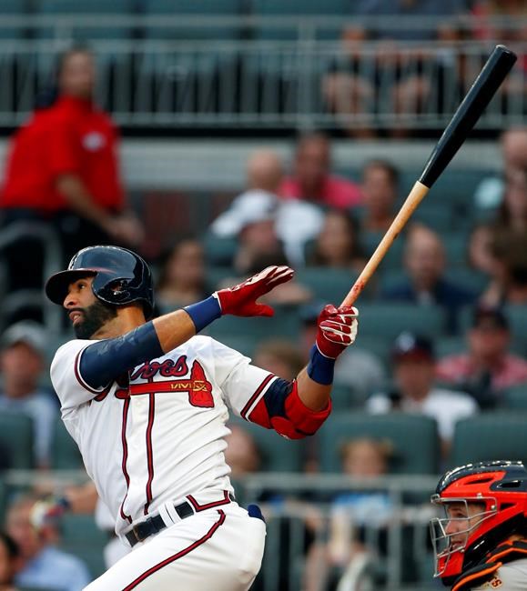 Bautista back in major leagues with Braves | iNFOnews.ca