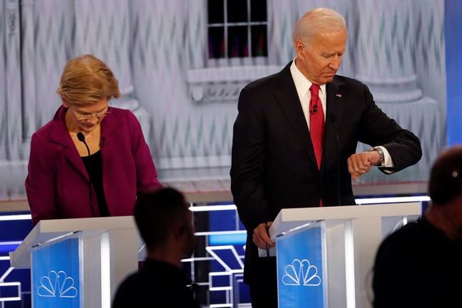 Democrats spar at debate over health care, how to beat Trump | iNFOnews.ca CP657109704