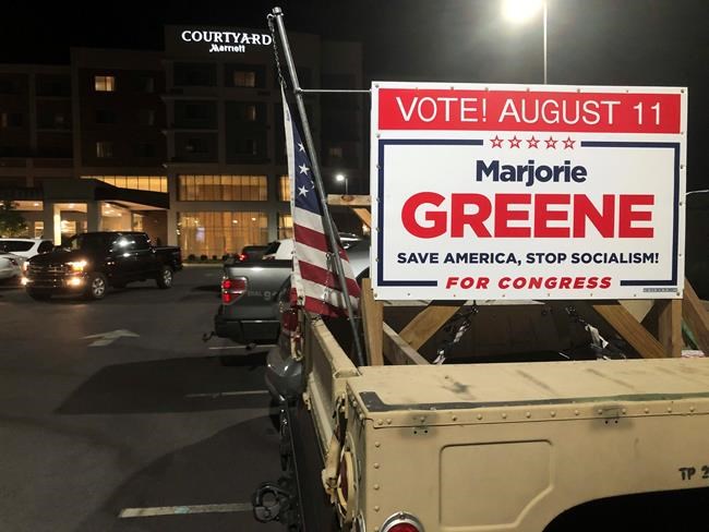 Greene, who made racist videos, wins GOP nod in Georgia | iNFOnews.ca Greene, who made racist videos, wins GOP nod in Georgia | iNFOnews.ca