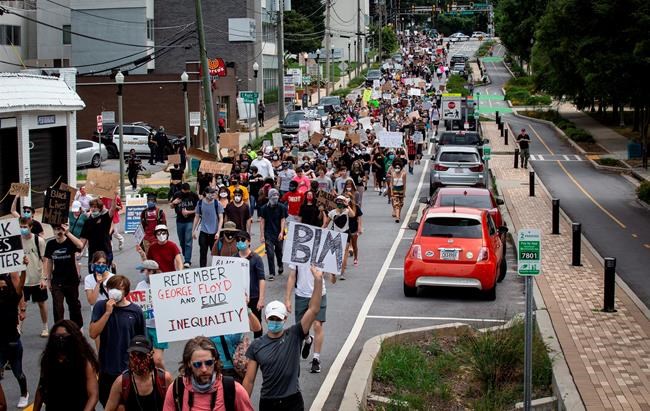'Enough is enough' Atlanta suburb protest brings large crowd | iNFOnews.ca