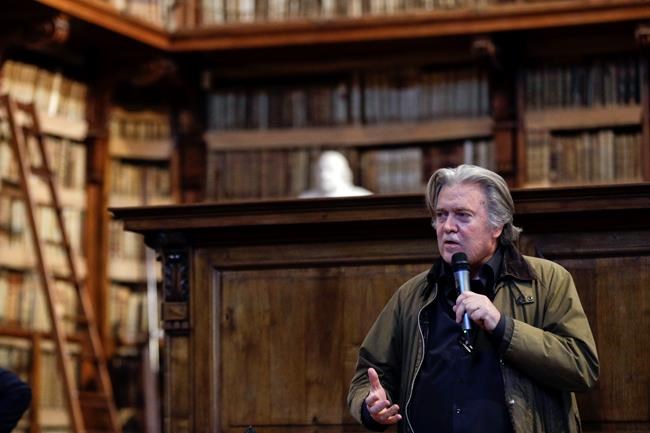 Steve Bannon says Europe's populists 'don't need me' | iNFOnews.ca