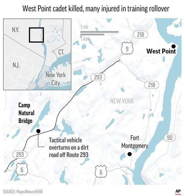 New Jersey town mourns West Point cadet killed in accident | iNFOnews.ca