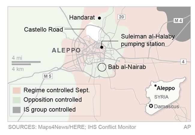 The Latest: UN takes no action after arguments over Aleppo | iNFOnews.ca