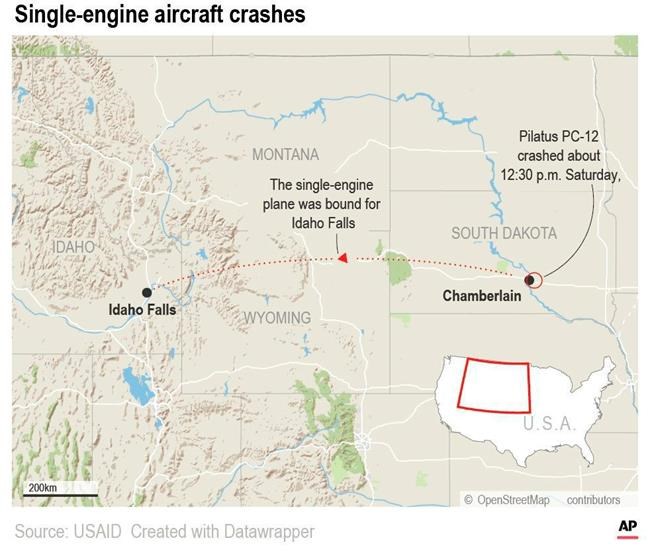 Correction: Plane Crash-South Dakota story | iNFOnews.ca