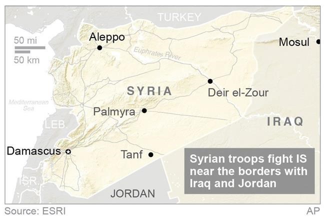 Syrian troops shift focus to IS-held east | iNFOnews.ca Syrian troops shift focus to IS-held east | iNFOnews.ca