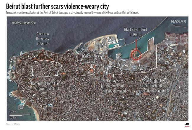 Negligence probed in deadly Beirut blast amid public anger | iNFOnews.ca