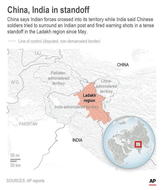 AP Explains: What's driving India-China military standoff | iNFOnews.ca