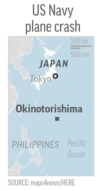 Ships, aircraft search Philippine Sea for 3 missing in crash | iNFOnews.ca