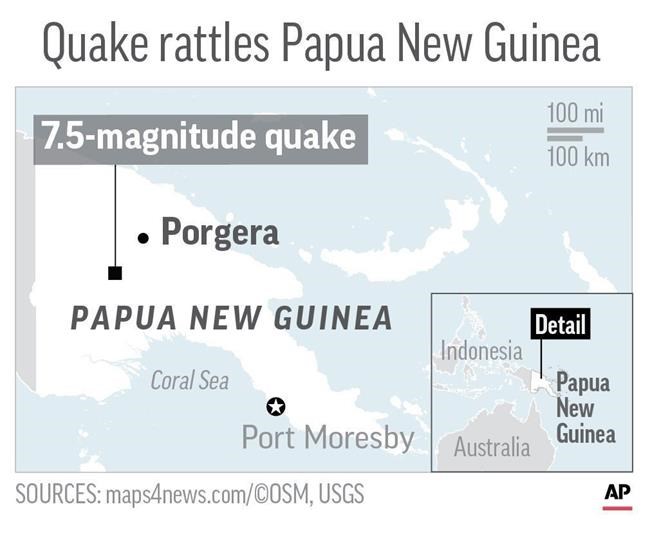 The Latest: Quake causes damage in Indonesia's Papua | iNFOnews.ca