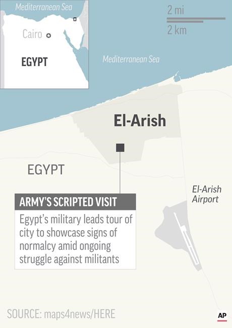 Normalcy restored in Egyptian Sinai city, but danger lurks | iNFOnews.ca Normalcy restored in Egyptian Sinai city, but danger lurks | iNFOnews.ca