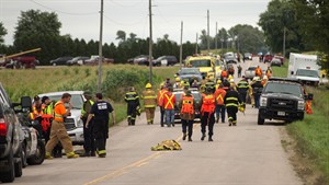 Two-year-old girl missing in corn field overnight found after search | iNFOnews.ca CP29481675