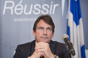 Peladeau outlines economic platform and talks of the need for sovereignty | iNFOnews.ca CP32229662