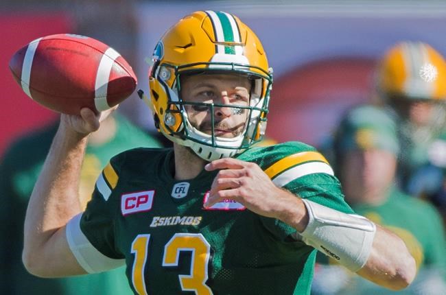 Edmonton QB Reilly and RB White join Lions' WR Burnham as CFL top performers | iNFOnews.ca