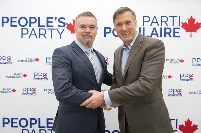 Maxime Bernier names People's Party candidate for Montreal-area byelection | iNFOnews.ca Maxime Bernier names People's Party candidate for Montreal-area byelection | iNFOnews.ca