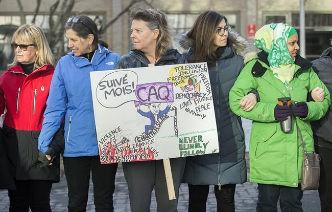 From teachers to Charles Taylor, protesters vow to fight Quebec secularism bill | iNFOnews.ca