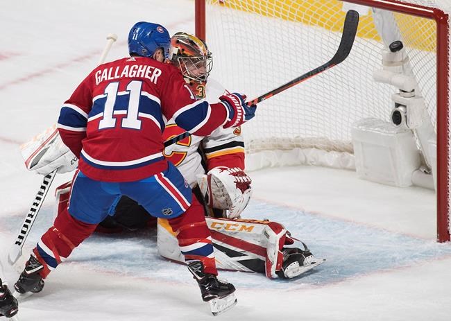 Drouin scores deciding goal as Canadiens hold off Flames in 3-2 win | iNFOnews.ca