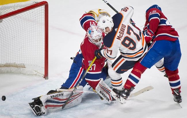 Khaira scores twice as Oilers chase Price, rout struggling Canadiens 6-2 | iNFOnews.ca CP1174272609