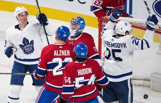 Canadiens waste early chances, eventually fall apart in 6-0 loss to Leafs | iNFOnews.ca
