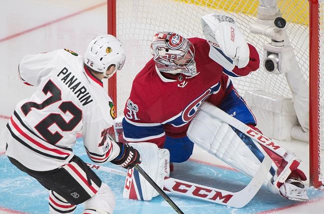 Crawford has 39 saves as Blackhawks beat Canadiens and spoil Price's 500th game | iNFOnews.ca Crawford has 39 saves as Blackhawks beat Canadiens and spoil Price's 500th game | iNFOnews.ca
