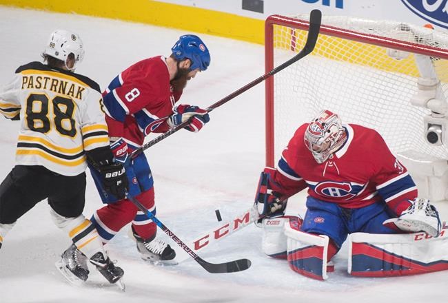 Pastrnak scores twice as Bruins extend point streak to 16, beat Habs 4-1 | iNFOnews.ca