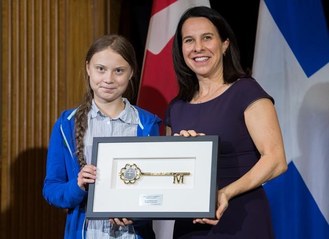 Teen climate activist Greta Thunberg greeted as star at Montreal march | iNFOnews.ca
