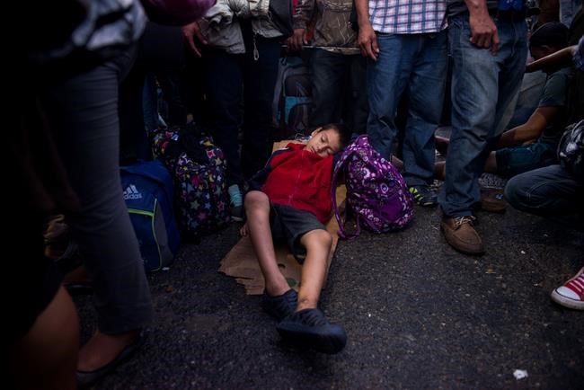 UN agency: migrant caravan includes people 'in danger' | iNFOnews.ca CP31059370