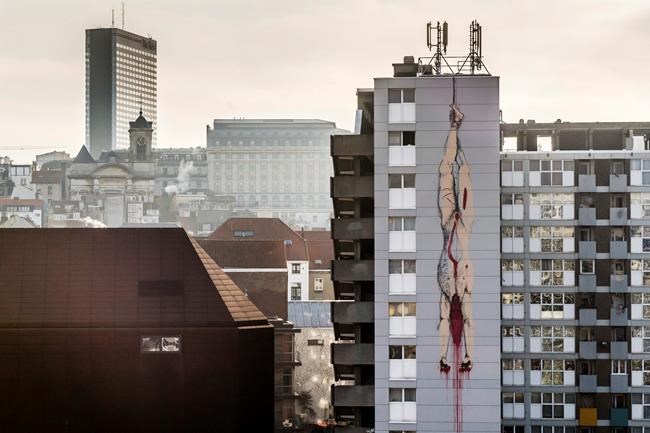 Blood and gore: Brussels asks how far street art can go | iNFOnews.ca