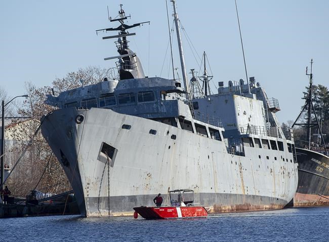 Local MP applauds as coast guard works to secure derelict ship from N.S. river | iNFOnews.ca Local MP applauds as coast guard works to secure derelict ship from N.S. river | iNFOnews.ca