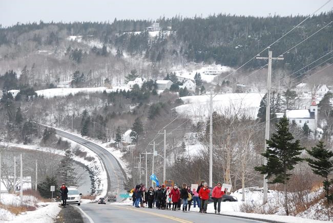 Small-scale Nova Scotia women's march that charmed internet sees turnout double | iNFOnews.ca