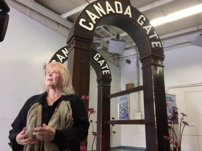 Halifax ceremony sends one-tonne 'Canada Gate' off to Passchendaele | iNFOnews.ca