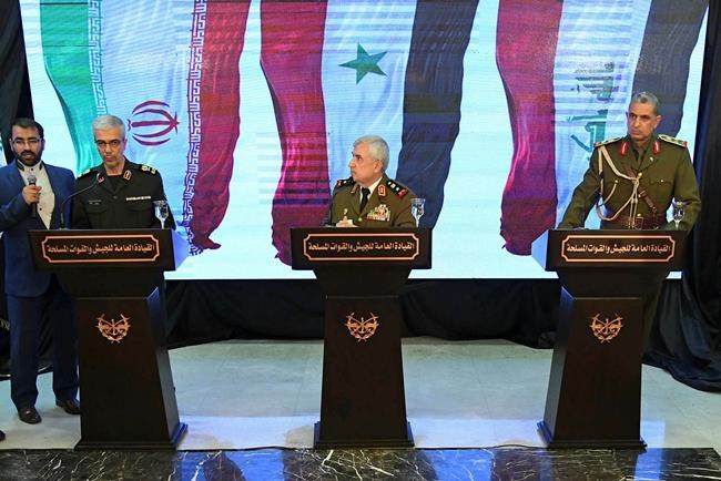 Syria's defence minister slams 'illegitimate' US presence | iNFOnews.ca CP620030006
