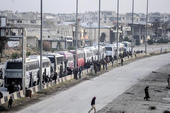 Deal reached to evacuate second pocket of Syria's Ghouta | iNFOnews.ca