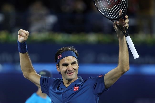 Federer wins Dubai final to join Connors in century club | iNFOnews.ca