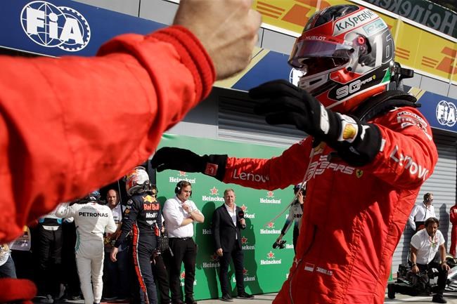 Leclerc ends Ferrari's 9-year wait for Italian GP win | iNFOnews.ca Leclerc ends Ferrari's 9-year wait for Italian GP win | iNFOnews.ca