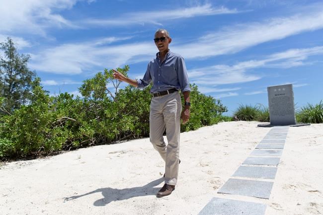 In middle of Pacific, Obama pleas for protecting ecosystems | iNFOnews.ca