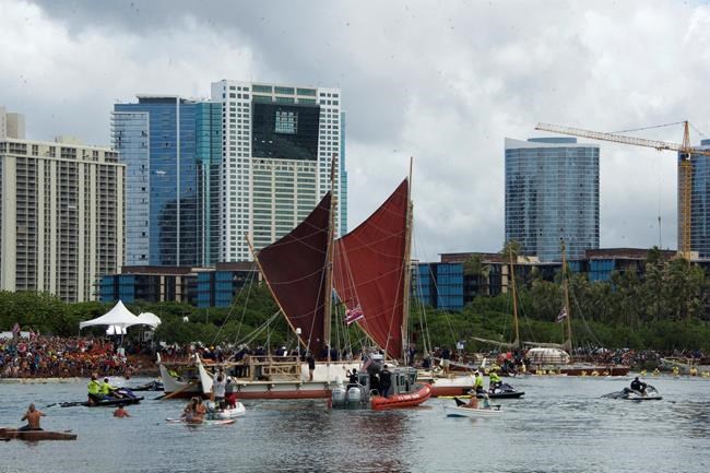 The Latest: Crew member says ancestors led way in journey | iNFOnews.ca