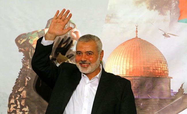 Hamas' new top leader delivers first speech in Gaza City | iNFOnews.ca