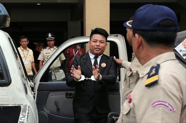 Cambodia court charges 2 who protested gov't critic's murder | iNFOnews.ca