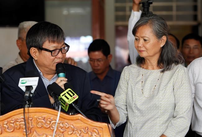 Cambodian opposition lawmaker flees after arrest warning | iNFOnews.ca